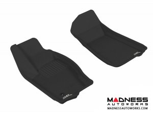 Jeep Grand Cherokee Floor Mats (Set of 2) - Front - Black by 3D MAXpider Jeep Grand Cherokee Floor Mats (Set of 2) - Front - Black by 3D MAXpider